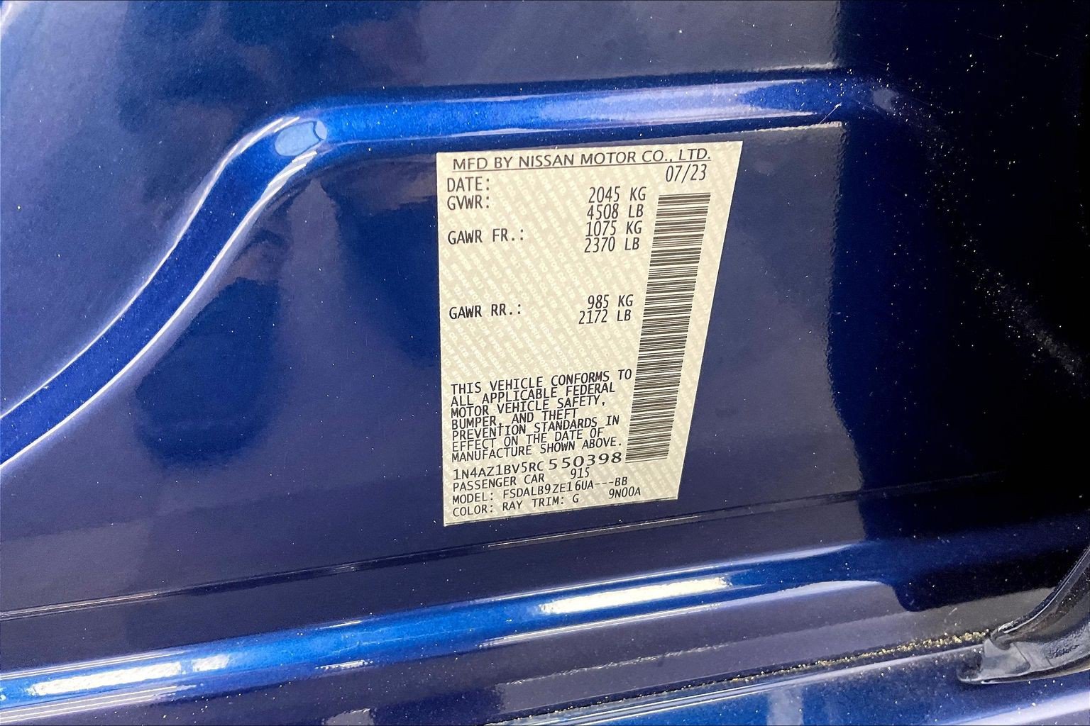 Used 2024 Nissan Leaf S FWD image 34