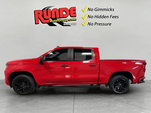 Used 2023 Chevrolet Silverado 1500 Custom w/ LPO, Dark Essentials Package AWD/4WD image 3