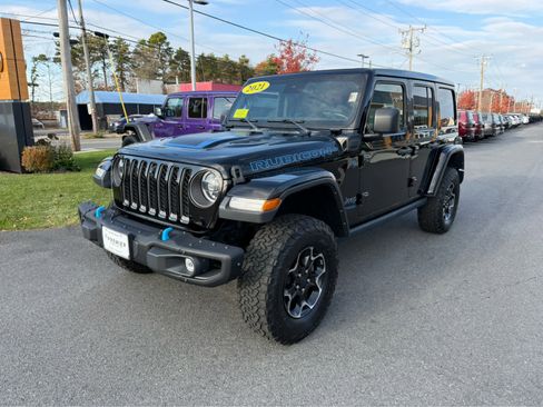 Used 2021 Jeep Wrangler Unlimited Rubicon 4xe w/ Steel Bumper Group image 6