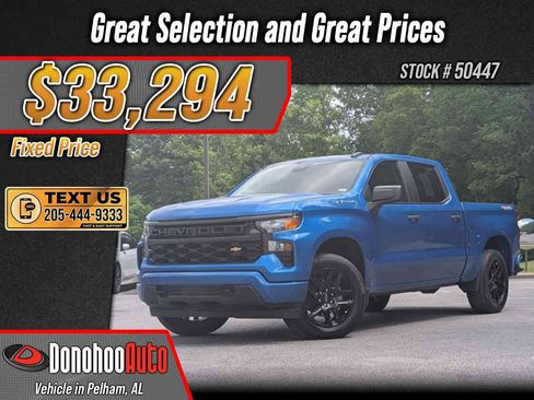 Used 2024 Chevrolet Silverado 1500 Custom AWD/4WD image 1