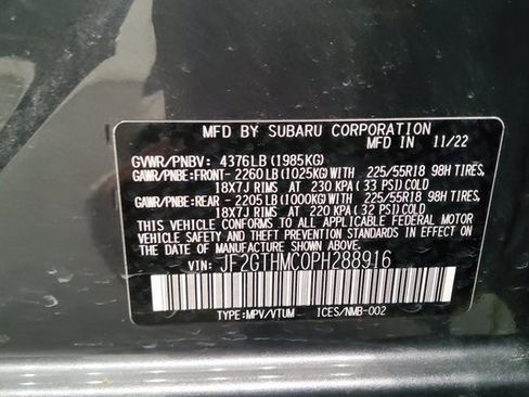 Used 2023 Subaru Crosstrek 2.5i Limited w/ Moonroof Package image 49