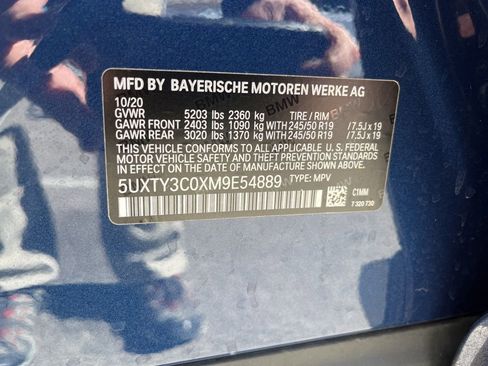 Used 2021 BMW X3 sDrive30i w/ Executive Package image 11