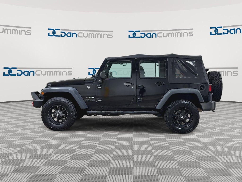 Used 2016 Jeep Wrangler Unlimited Sport w/ Max Tow Package AWD/4WD image 5