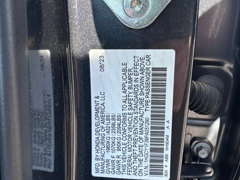 Certified 2023 Honda Accord EX image 24