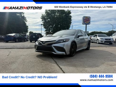 Used 2021 Toyota Camry XSE FWD image 1