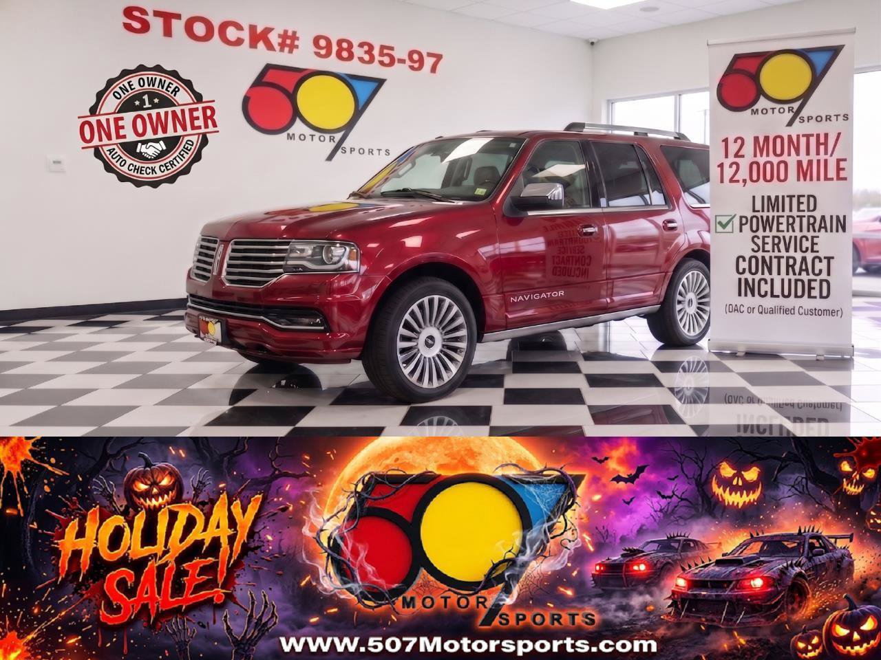 Used 2015 Lincoln Navigator 4WD w/ Equipment Group 101A Reserve image 1