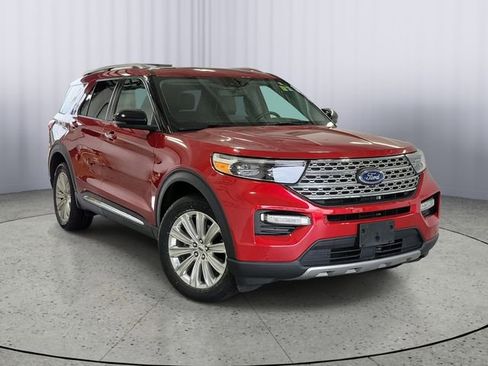 Certified 2023 Ford Explorer Limited w/ Limited Technology Package AWD/4WD image 1