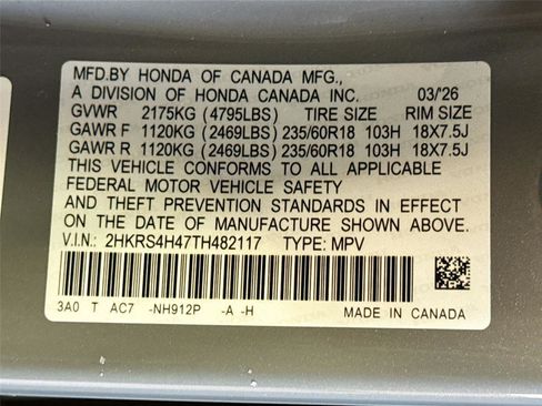 New 2026 Honda CR-V EX image 21