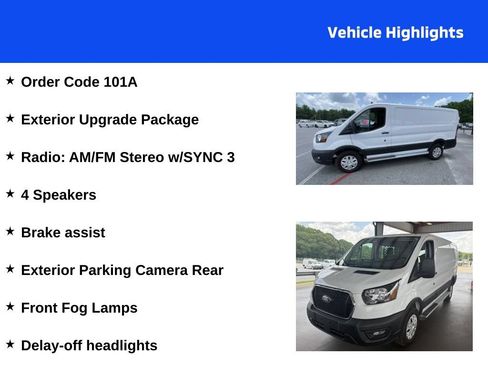 Used 2025 Ford Transit 250 Low Roof w/ Exterior Upgrade Package RWD image 4
