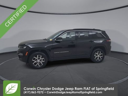 Certified 2025 Jeep Grand Cherokee Limited w/ Luxury Tech Group II AWD/4WD image 8