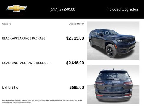 Used 2024 Jeep Grand Cherokee L Limited w/ Black Appearance Package AWD/4WD image 15