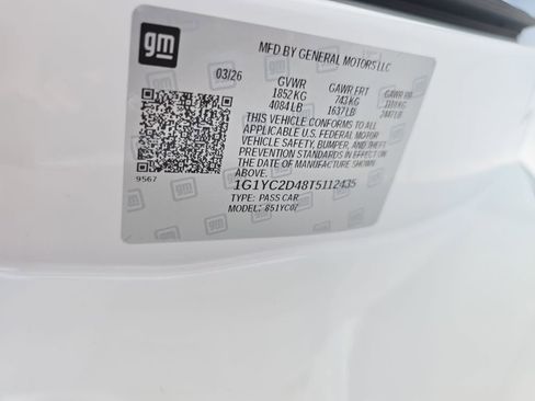 New 2026 Chevrolet Corvette Stingray Premium Cpe w/ Z51 Performance Package image 32