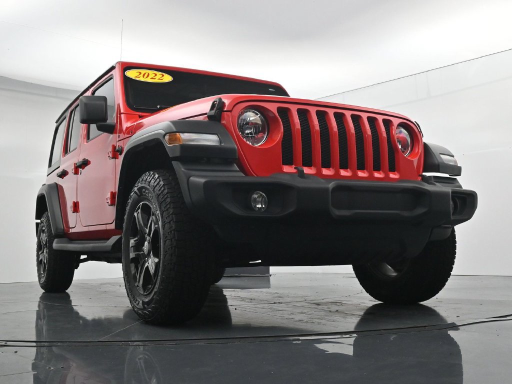 Used 2022 Jeep Wrangler Unlimited Sport AWD/4WD image 36
