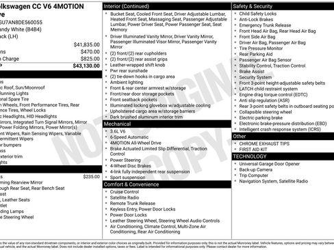 Used 2013 Volkswagen CC Executive image 27