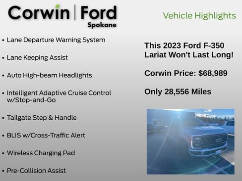 Used 2023 Ford F350 Lariat w/ Lariat Ultimate Package image 22