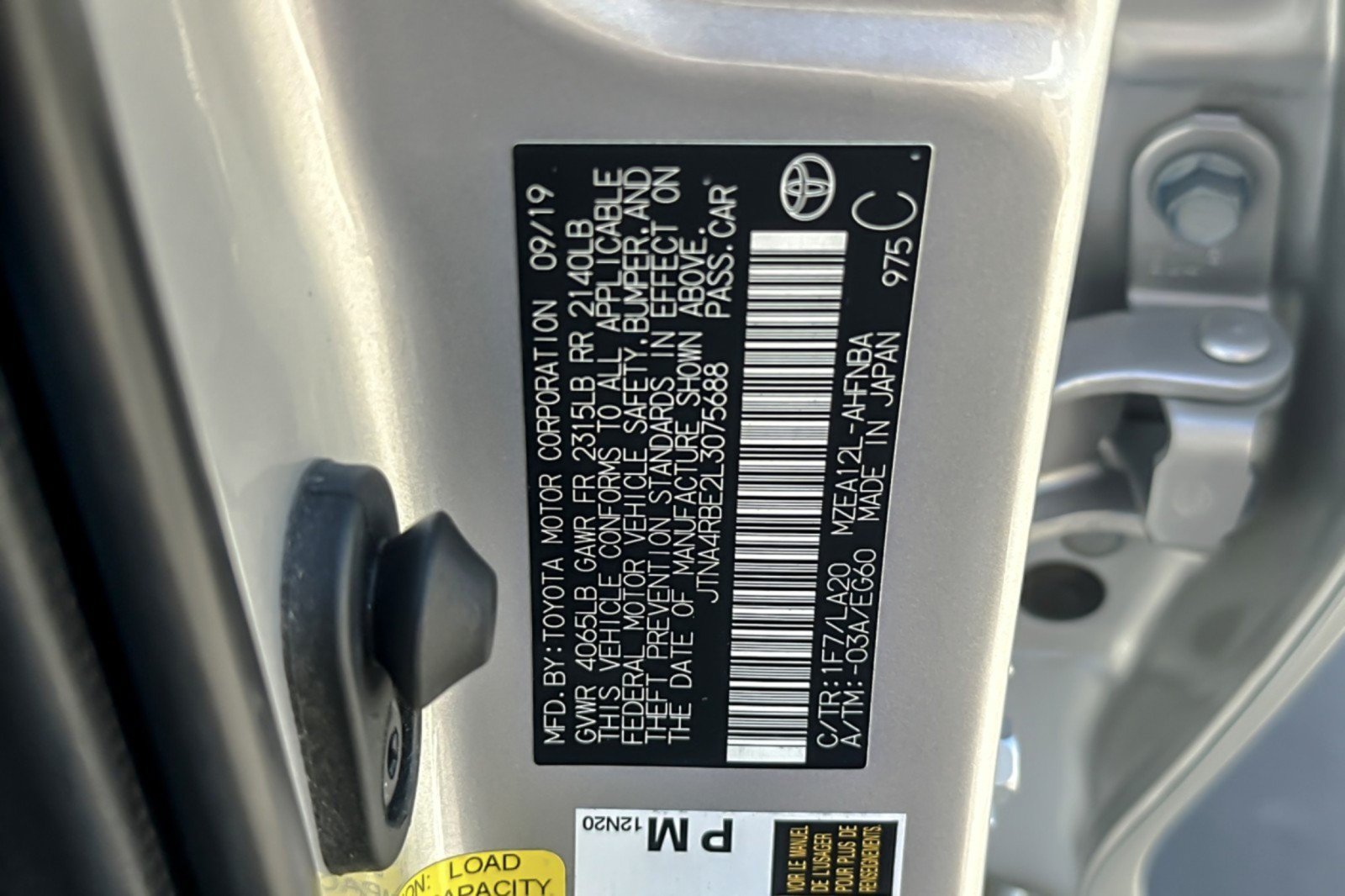 Certified 2020 Toyota Corolla XSE FWD image 27