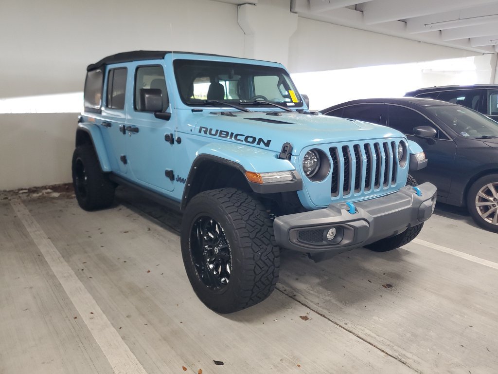 Used 2023 Jeep Wrangler Unlimited Rubicon 4xe AWD/4WD image 2