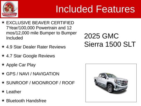 Used 2025 GMC Sierra 1500 SLT w/ SLT Premium Plus Package image 4