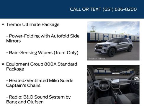 New 2026 Ford Explorer Tremor w/ Tremor Ultimate Package image 10