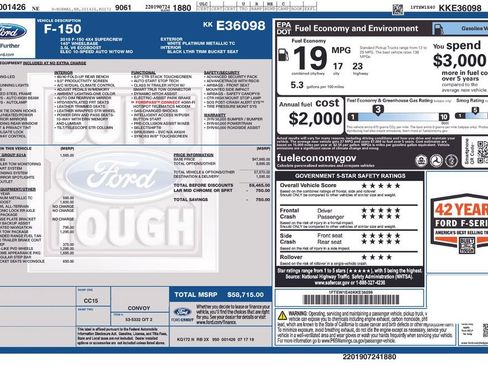 Used 2019 Ford F150 Lariat image 34