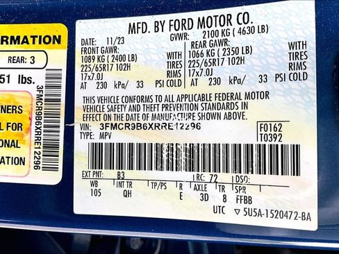 Used 2024 Ford Bronco Sport Big Bend AWD/4WD image 30