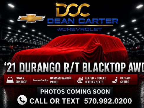 Used 2021 Dodge Durango R/T w/ Blacktop Package AWD/4WD image 1