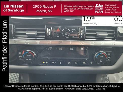 New 2026 Nissan Pathfinder Platinum image 24