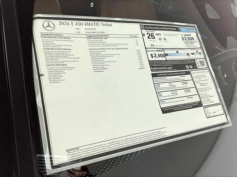New 2026 Mercedes-Benz E 450 4MATIC All-Terrain Wagon image 17