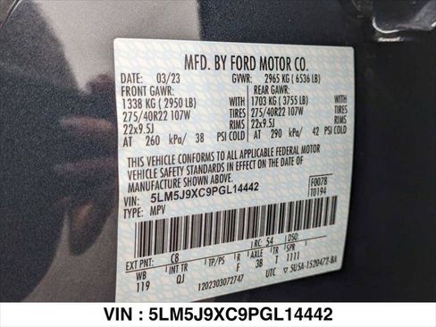 New 2023 Lincoln Aviator Black Label w/ Dynamic Handling Package image 25