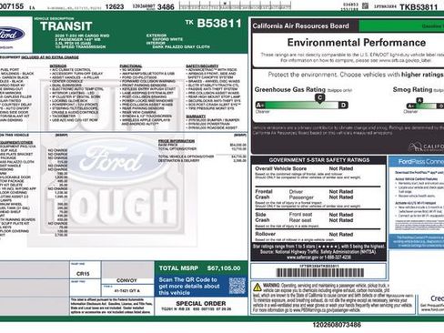 Used 2026 Ford Transit 250 148 High Roof Extended RWD image 22