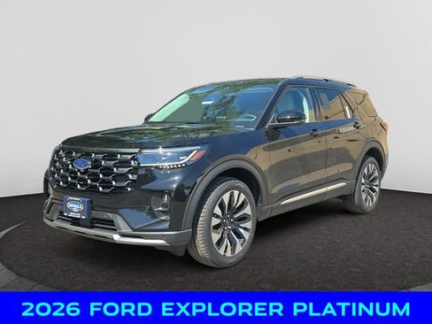New 2026 Ford Explorer Platinum w/ LUX Leather Package AWD/4WD image 1
