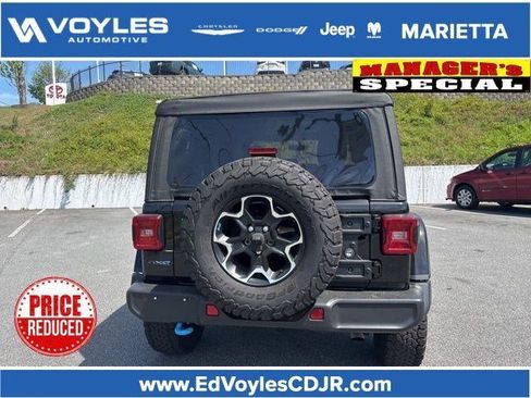 Used 2023 Jeep Wrangler Unlimited Rubicon 4xe w/ Cold Weather Group AWD/4WD image 3
