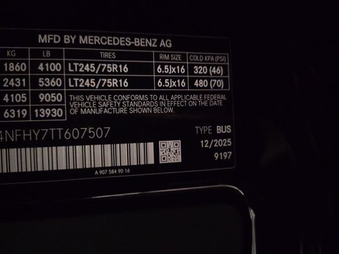 New 2026 Mercedes-Benz Sprinter 2500 image 16