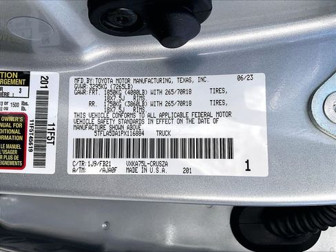 Used 2023 Toyota Tundra SR5 w/ TRD Off-Road Package AWD/4WD image 35