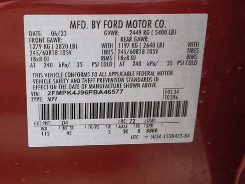 Used 2023 Ford Edge SEL image 33