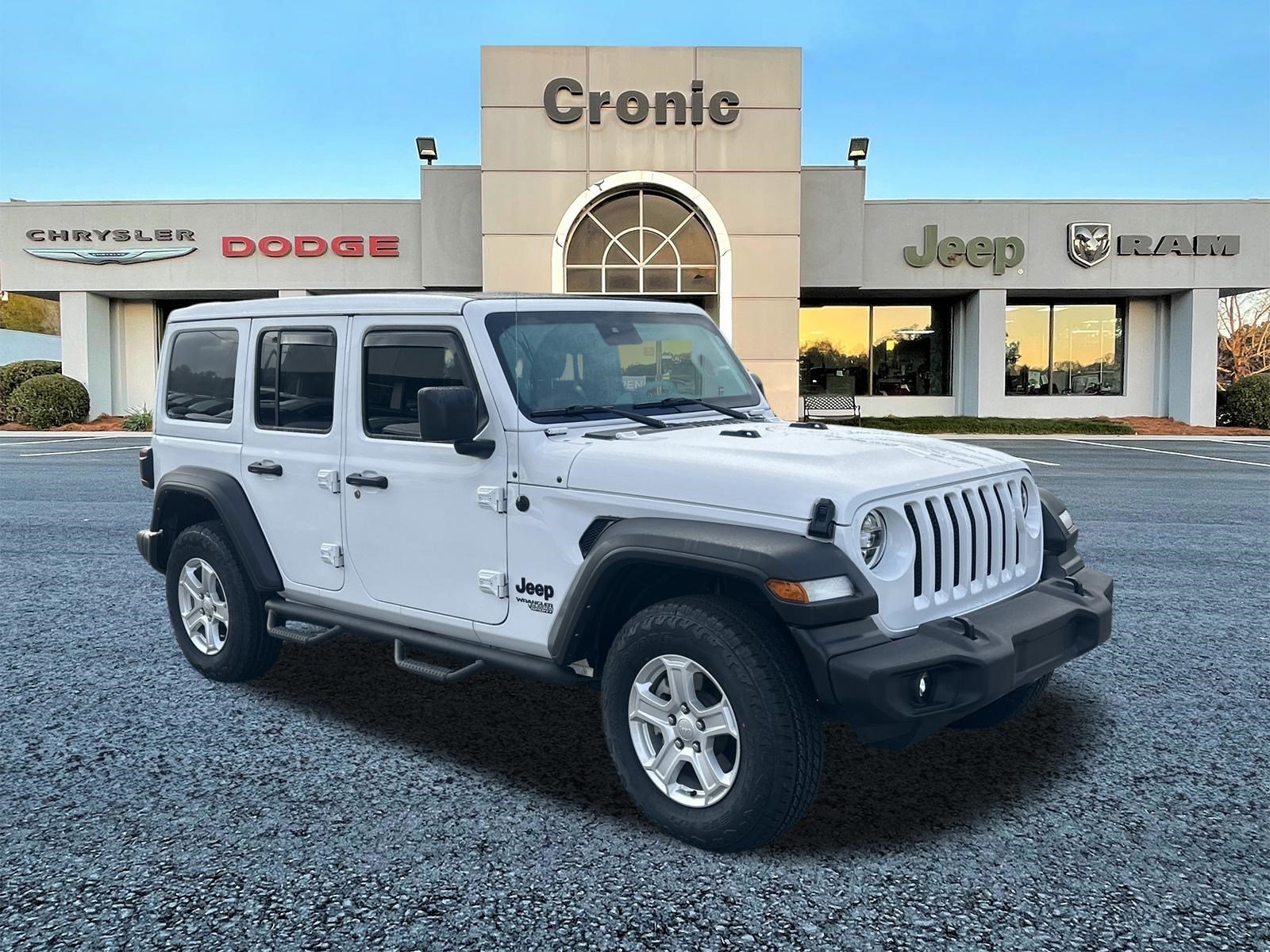 Used 2021 Jeep Wrangler Unlimited Sport w/ Sun And Sound Package AWD/4WD image 1