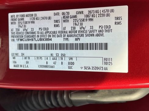 Used 2020 Ford Escape SEL image 26