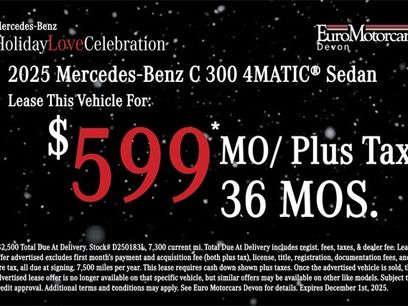Used 2025 Mercedes-Benz C 300 4MATIC Sedan