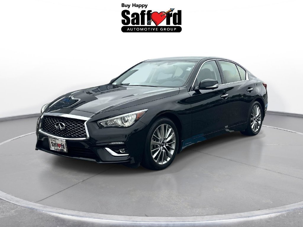 Used 2023 INFINITI Q50 Luxe w/ Cargo Package AWD/4WD image 1