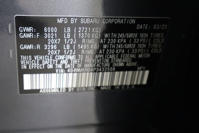 Used 2023 Subaru Ascent Limited w/ Technology Package AWD/4WD image 37