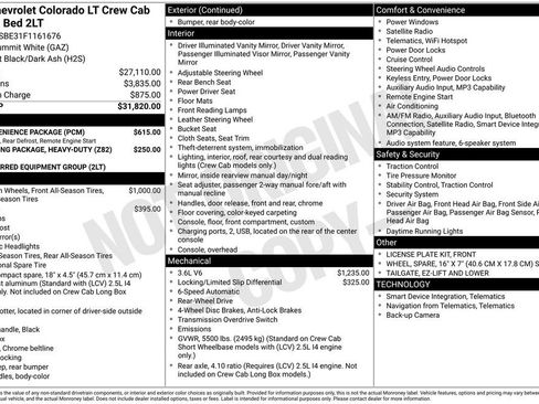 Used 2015 Chevrolet Colorado LT w/ LT Convenience Package RWD image 4