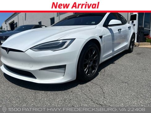 Used 2021 Tesla Model S Long Range AWD/4WD image 1
