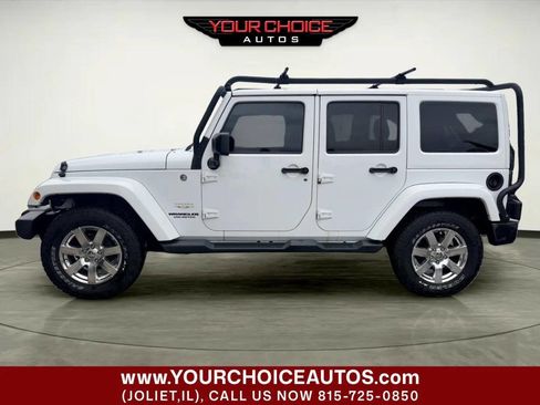 Used 2015 Jeep Wrangler Unlimited Sahara w/ Dual Top Group AWD/4WD image 3