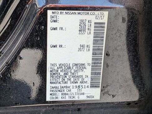 Used 2017 Nissan Altima 2.5 SV FWD image 15