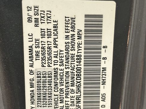 Used 2013 Honda Odyssey EX-L image 37