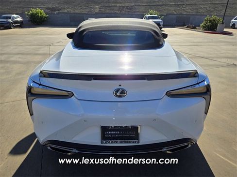 Certified 2022 Lexus LC 500 Convertible w/ Touring Package image 6
