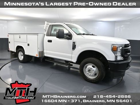 Used 2021 Ford F350 XL w/ Power Equipment Group AWD/4WD image 1