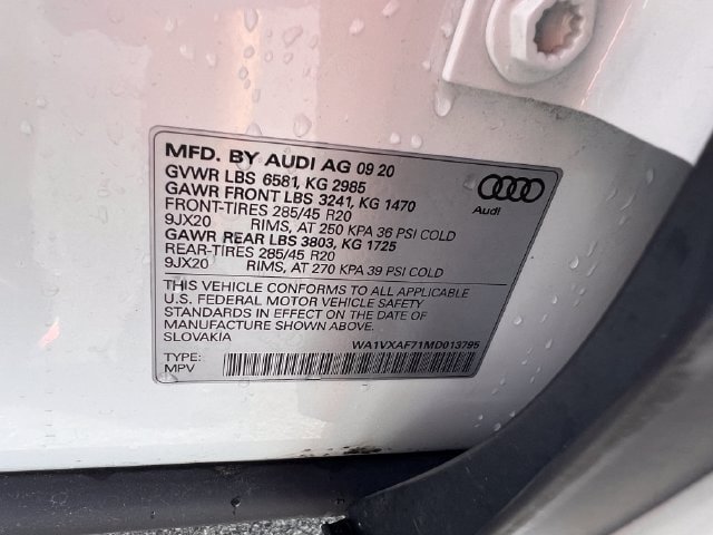 Used 2021 Audi Q7 3.0T Prestige w/ Prestige Package AWD/4WD image 39
