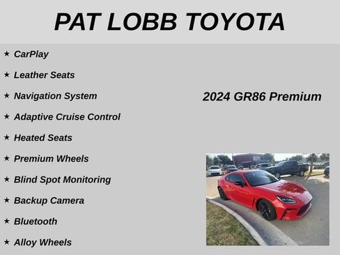 Used 2024 Toyota GR86 Premium RWD image 11
