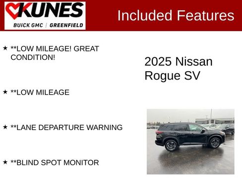 Used 2025 Nissan Rogue SV image 3
